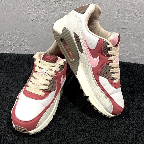 🔥🔥 NIKE AIR MAX 90 NRG “Bacon” Trainer Running Shoes Women Sz 8.5 - PERFECT - Picture 7 of 15
